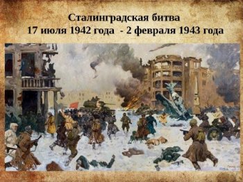 Онлайн-викторина "Сталинградская битва"